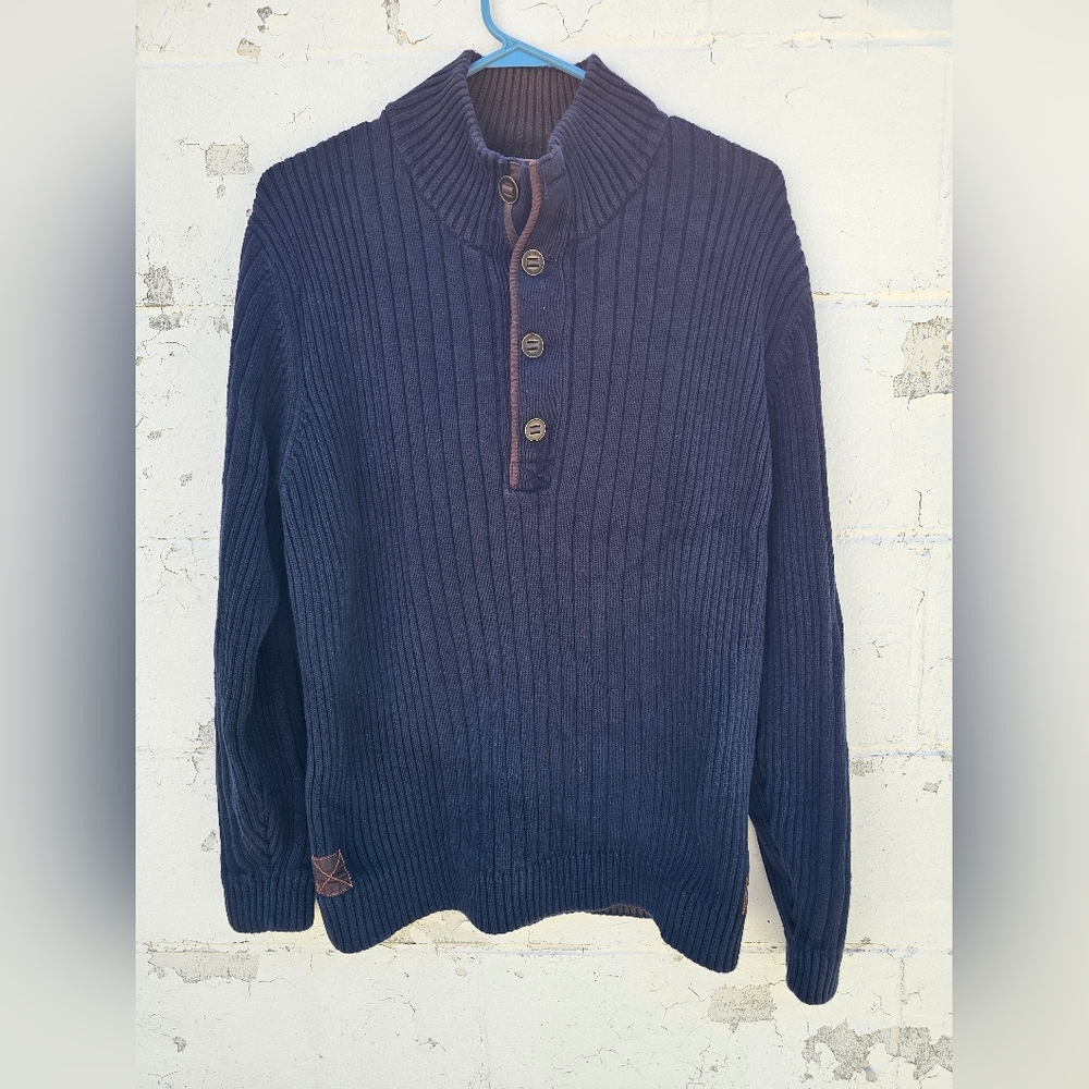 Eddie bauer sweater button large